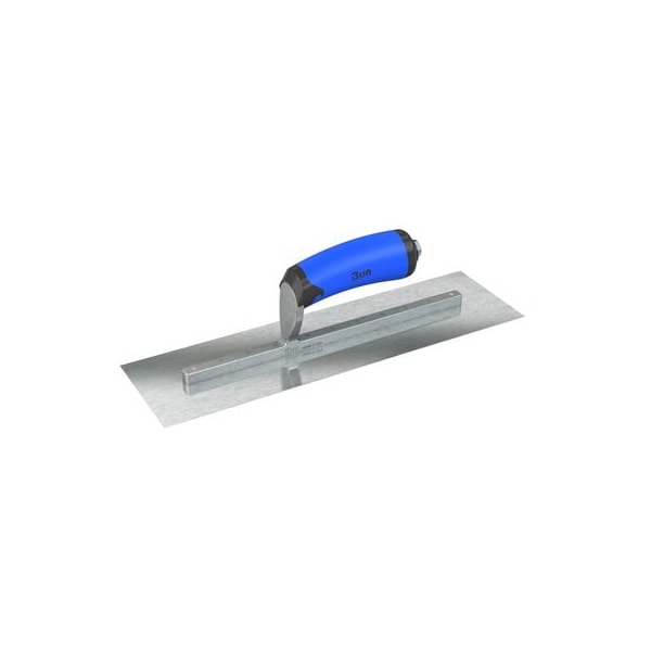 Bon Tool Razor Stainless Steel Finishing Trowel - Square End - 14" x 4.5" with Comfort Wave Handle 67-310 - main